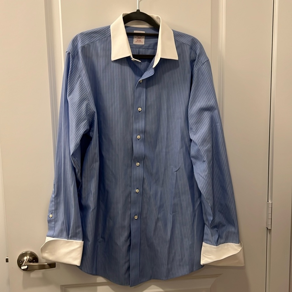 Brooks Brothers Long Sleeve Button Down Dress Shirt